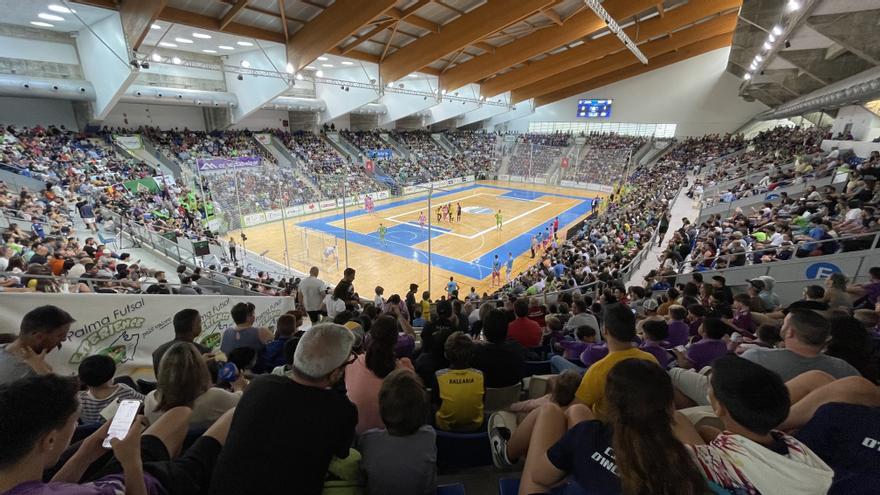 El Mallorca Palma Futsal se la pega ante el Jaén en un Palau hasta la bandera