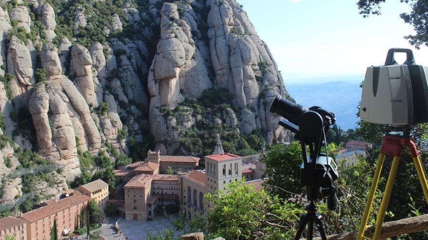 Un ull tecnològic evita que Montserrat ens caigui al cap