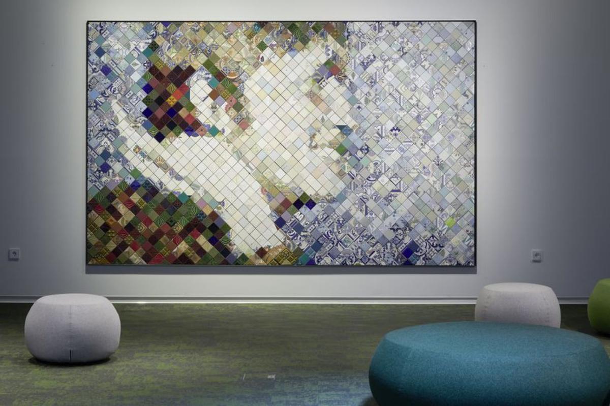 Una vista general del Espacio Street Art de la Fundación María Cristina Masaveu en Madrid. | |  FMCM