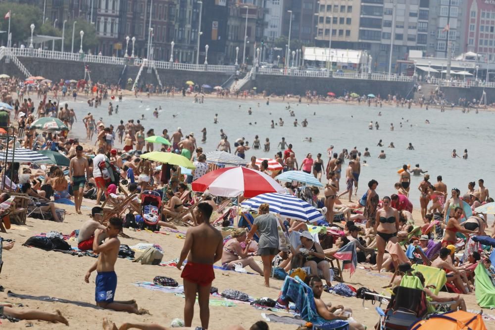 Ola de calor en Asturias