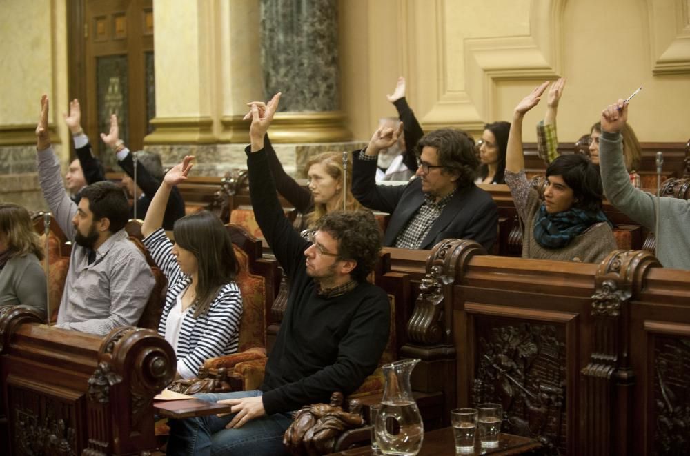 El pleno de A Coruña aprueba el Presupuesto 2016