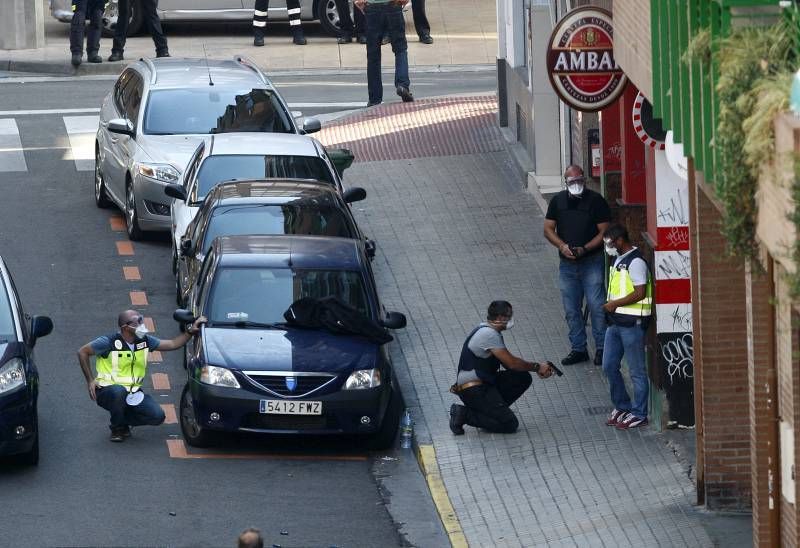 Un hombre se atrinchera durante 20 horas en un bar de Zaragoza y acaba sucidándose