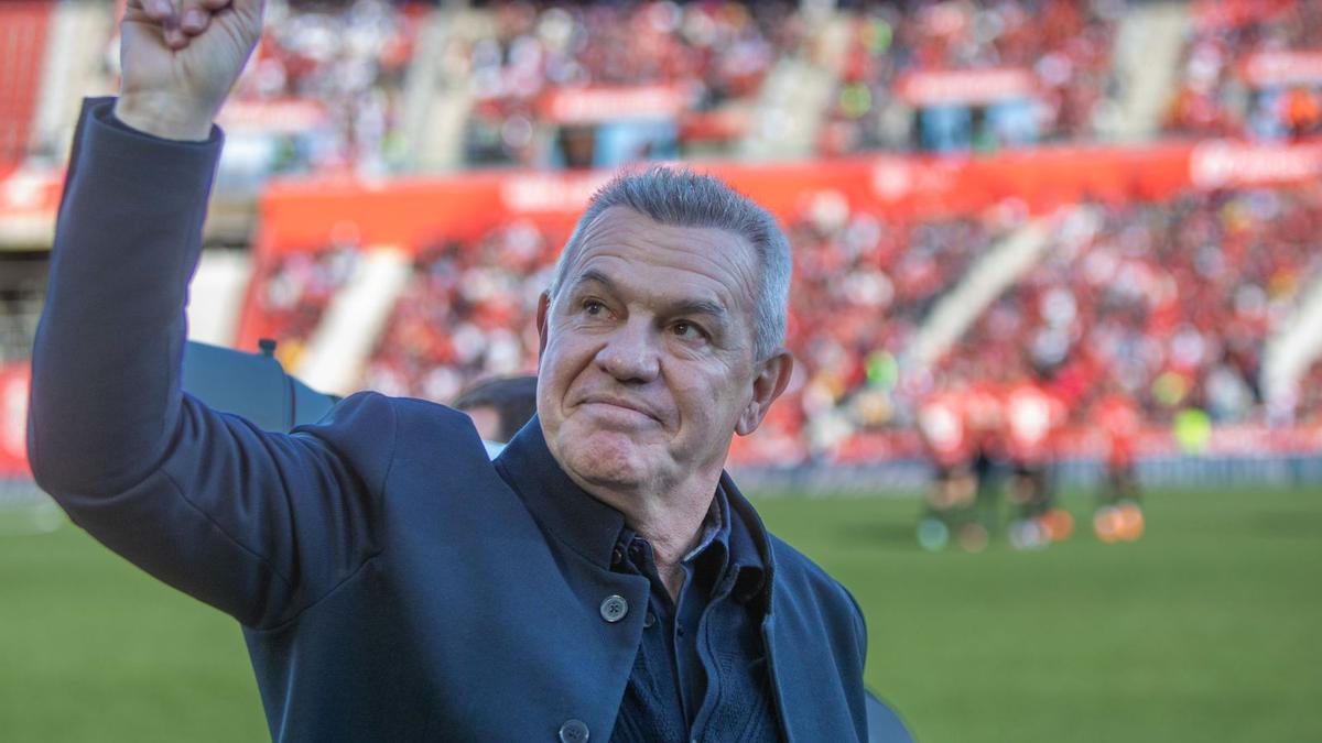 Javier Aguirre, a punto