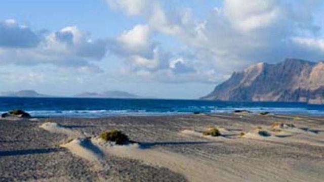 Playa de Famara en Lanzarote