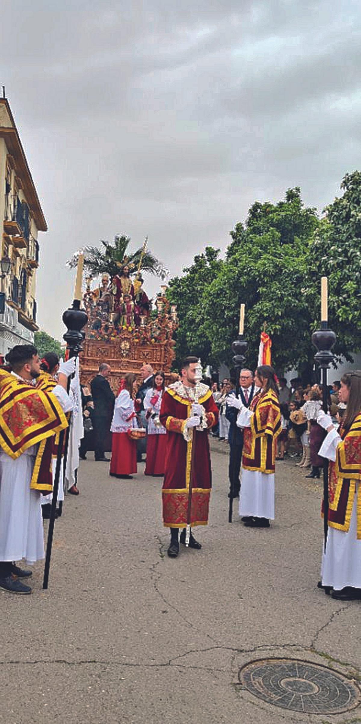 Nuestro Padre Jesús en su Entrada en Jerusalén. Paso de Misterio. Domingo de Ramos
