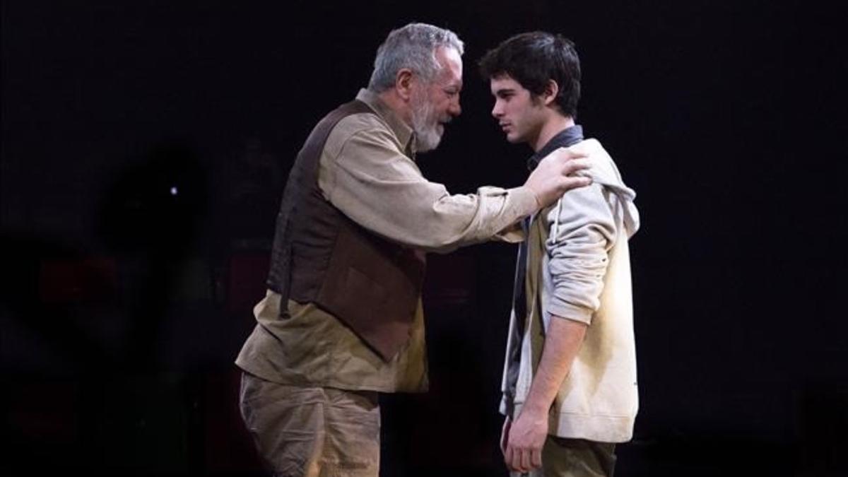 Julio Alonso y David Solans en 'A cada rey su merecido' (Versus Teatre).