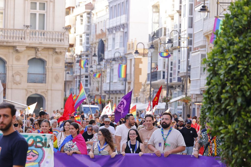 Todas las imágenes de la manifestación EnorgulleCT 2024 en Cartagena