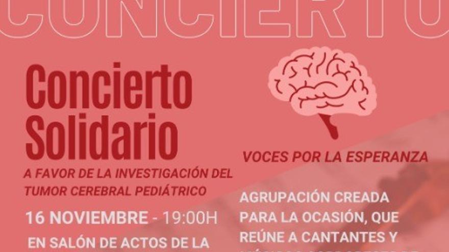 Un concierto recauda este domingo fondos en Córdoba para investigar contra el tumor cerebral pediátrico