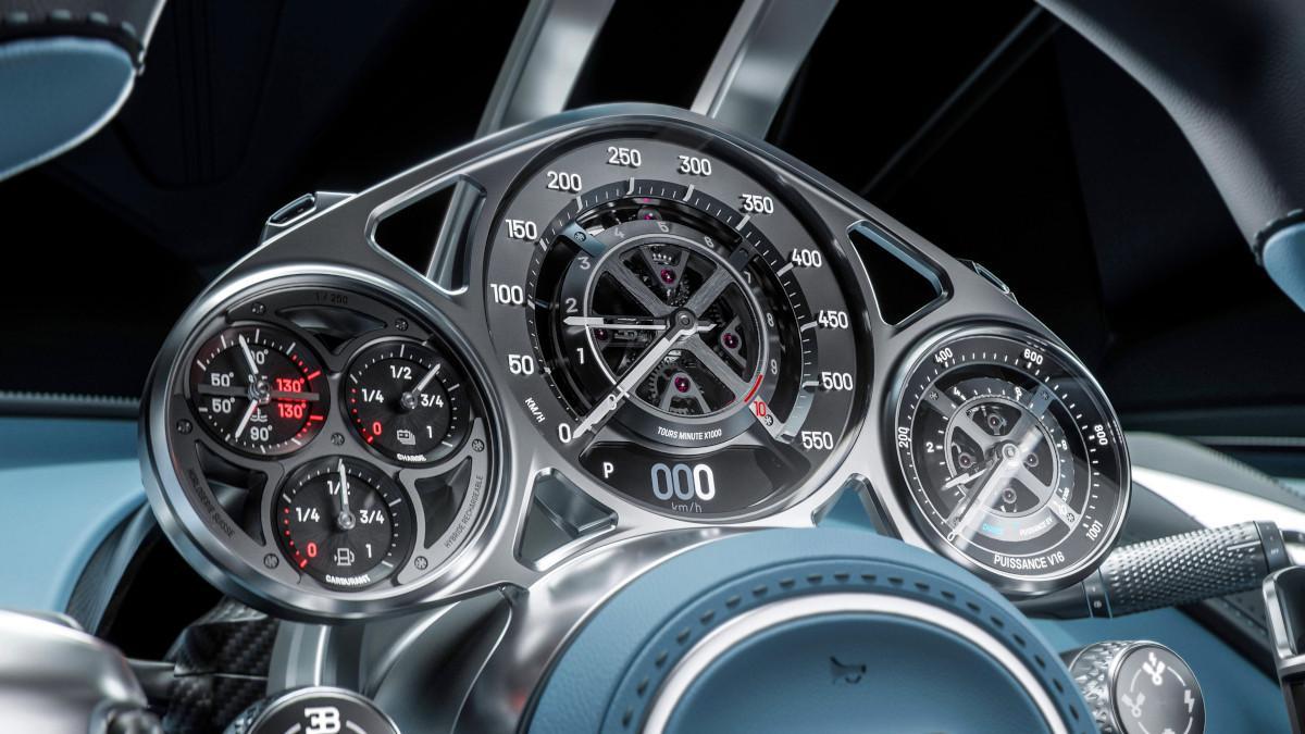Interior del Bugatti Tourbillon