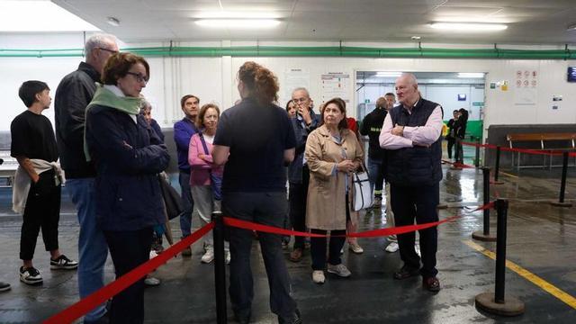 Participantes ayer en la visita a la rula. | Mara Villamuza