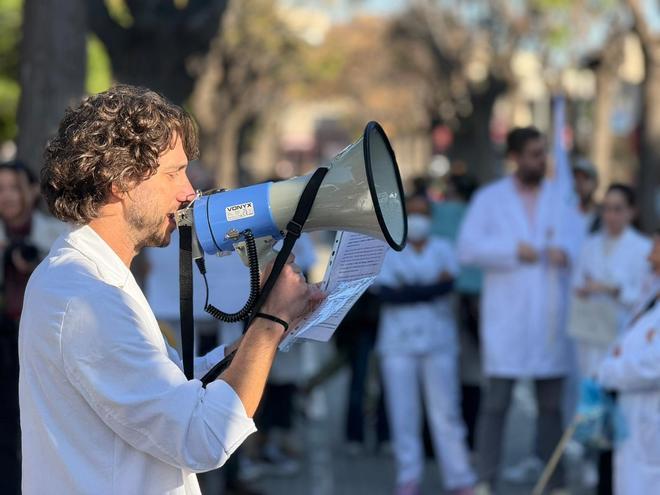 Protesta de médicos el jueves en el Hospital de Sant Joan d'Alacant