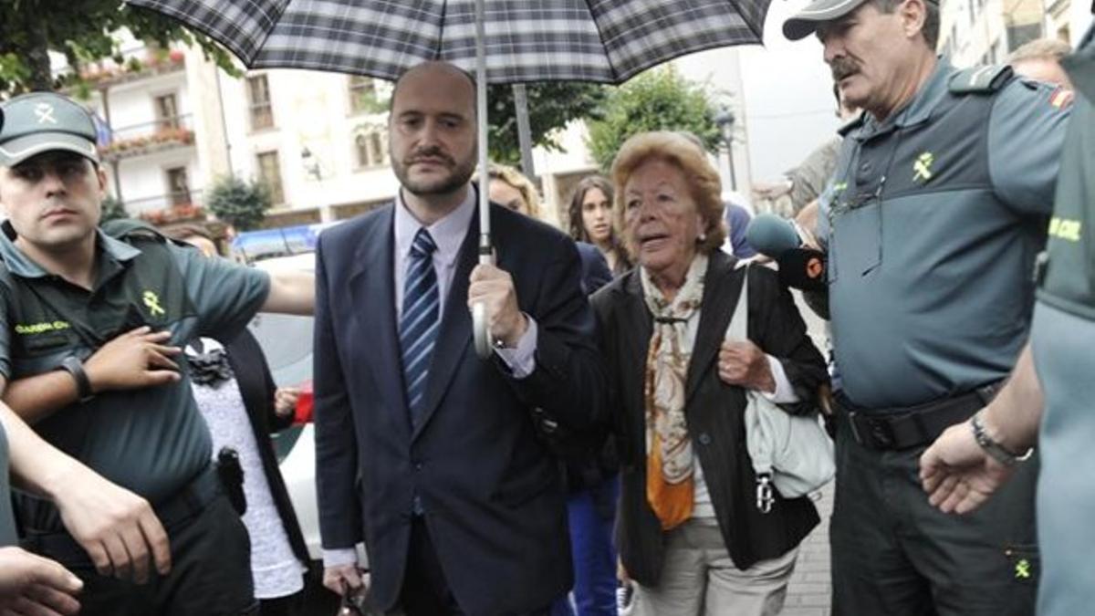 La abuela de Letizia declara como imputada en Asturias