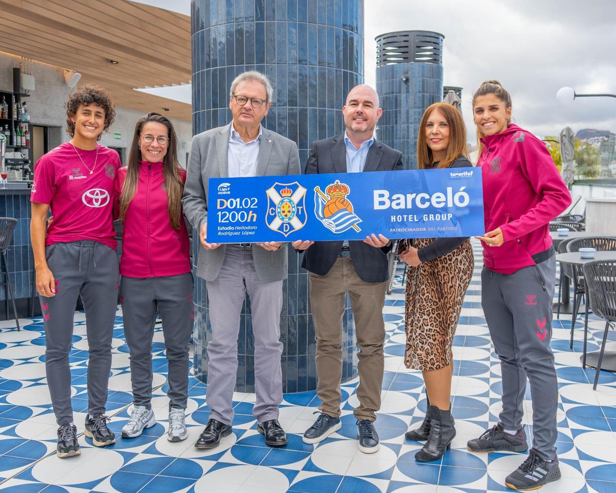 Presentación del partido entre Costa Adeje Tenerife y Real Sociedad.