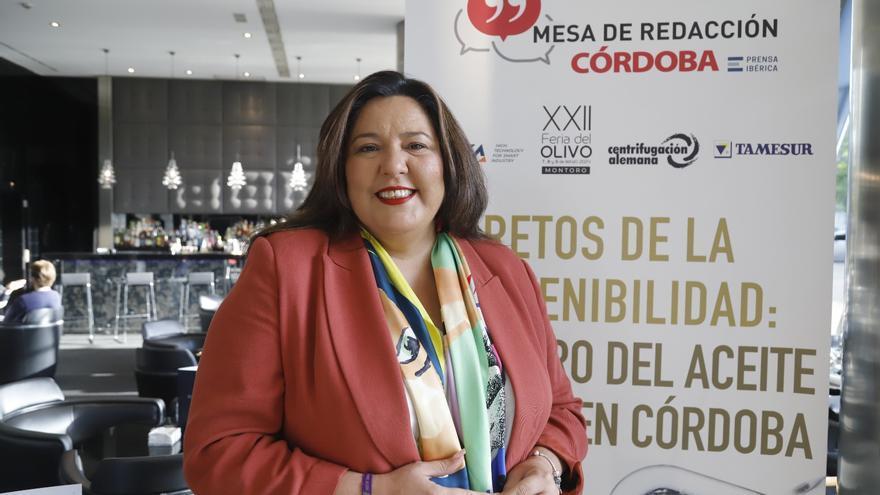 Lola Amo, alcaldesa de Montoro: «El olivar sigue sosteniendo a las familias en el medio rural»