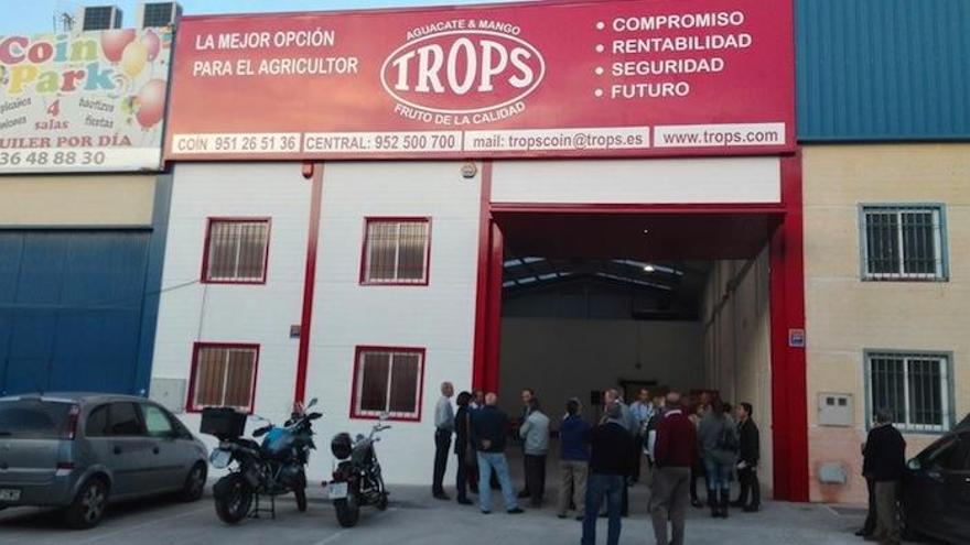 Las nuevas instalaciones de Trops en el municipio de Coín fueron inauguradas ayer.