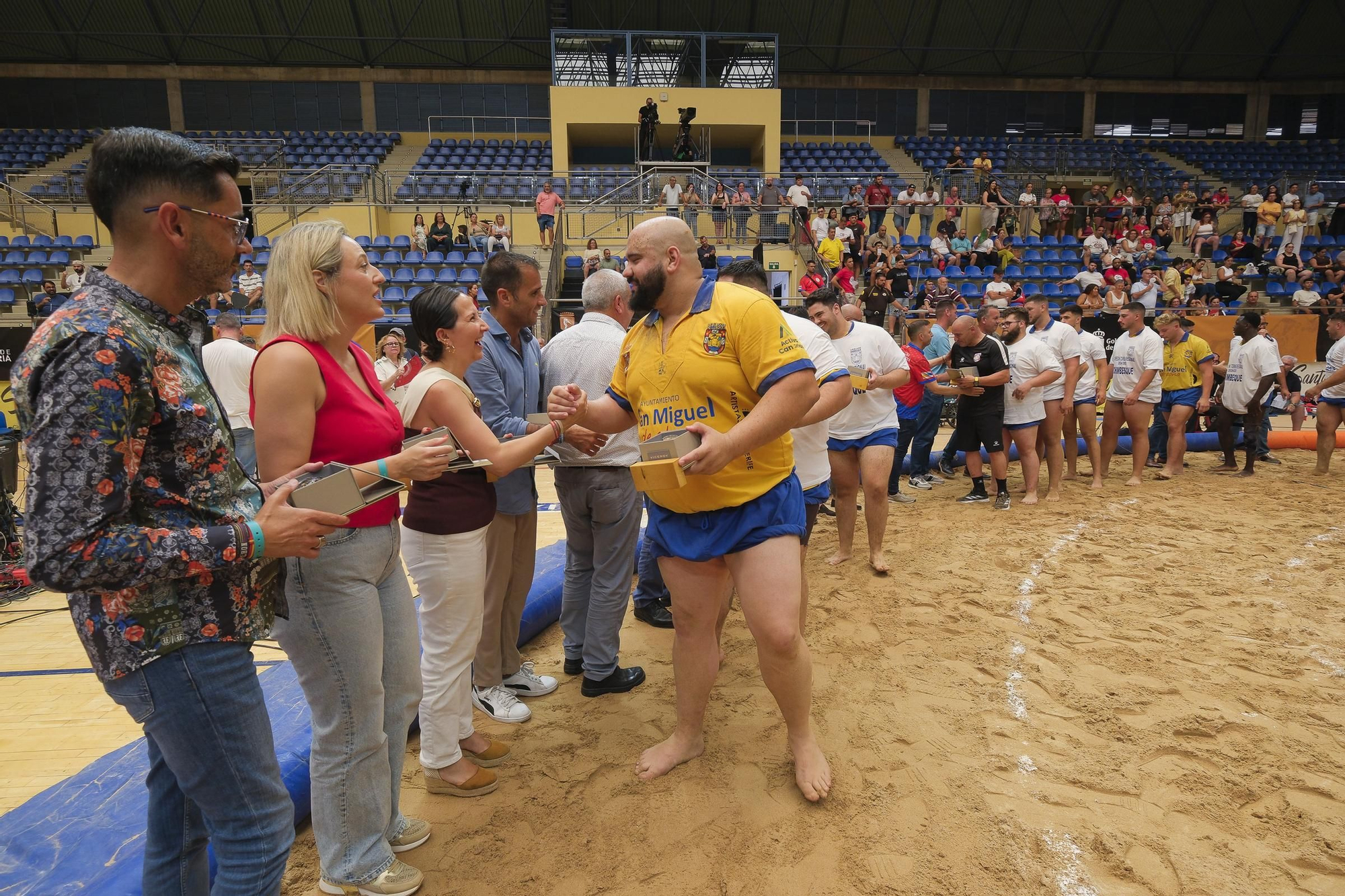 Final del torneo DISA Gobierno de Canarias de Lucha