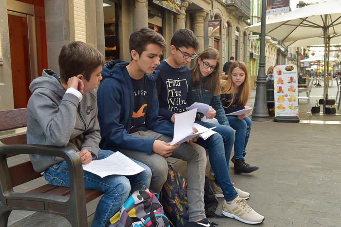 Jornadas de radio "De Palique", en la calle Triana