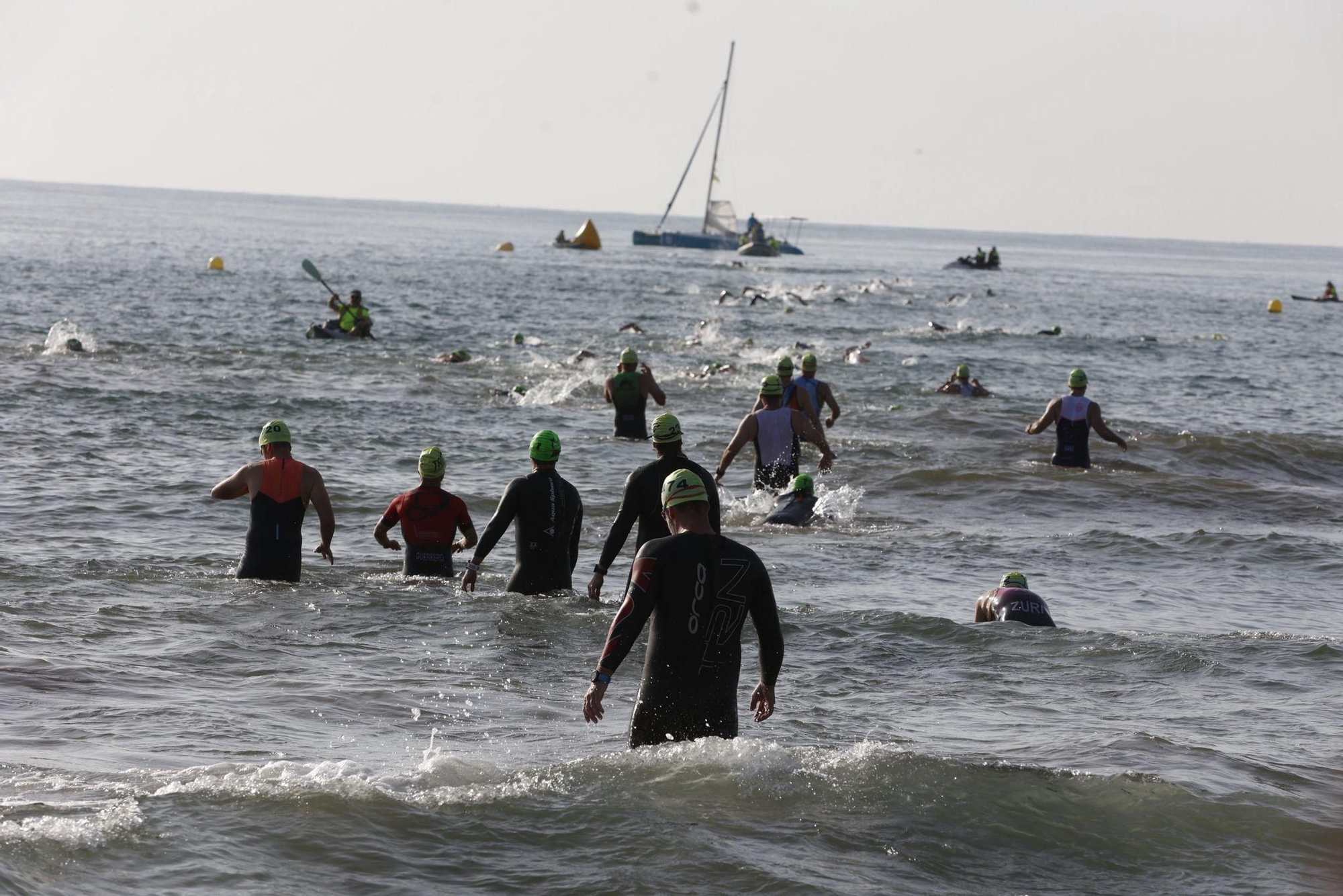 Las mejores imágenes del Mediterránea Triatlón de València