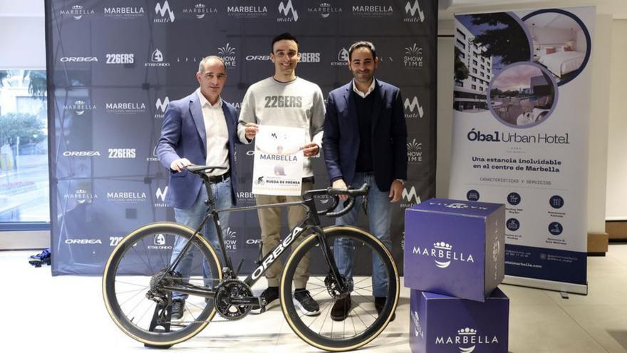 Luis Ángel Maté impulsa el cicloturismo en Marbella