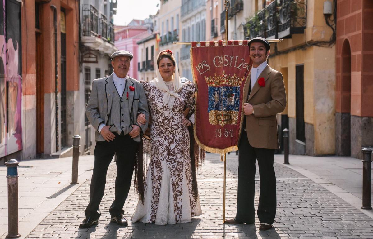 La Agrupación de Madrileños y Amigos Los Castizos en Madrid.