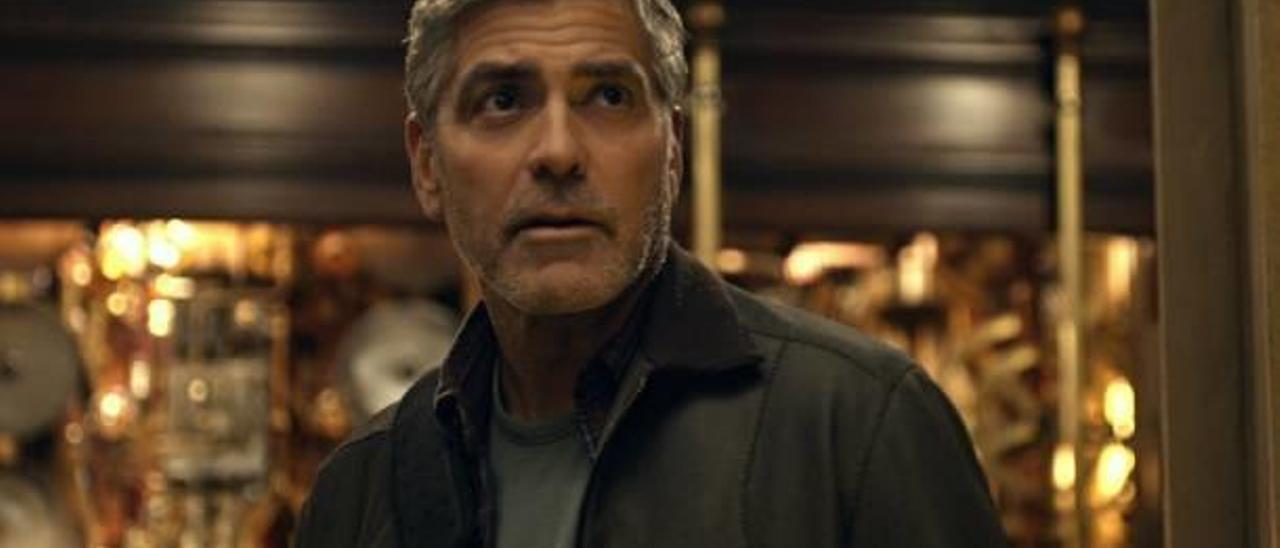 George Clooney en una escena de «Tomorrowland».