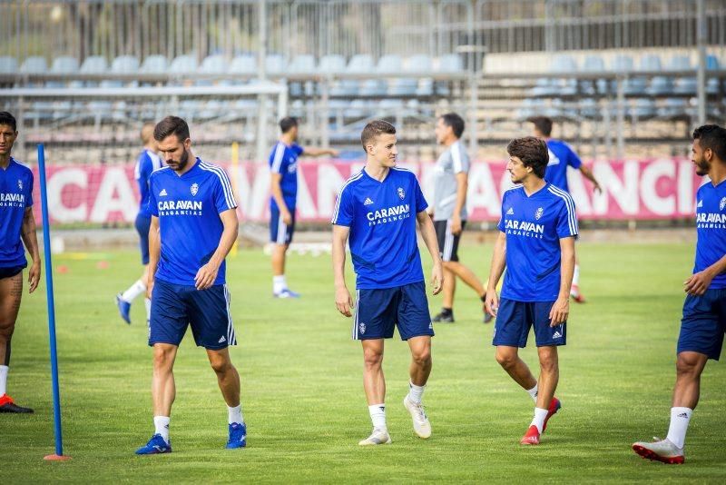 Entrenamiento del Real Zaragoza del 24 de julio