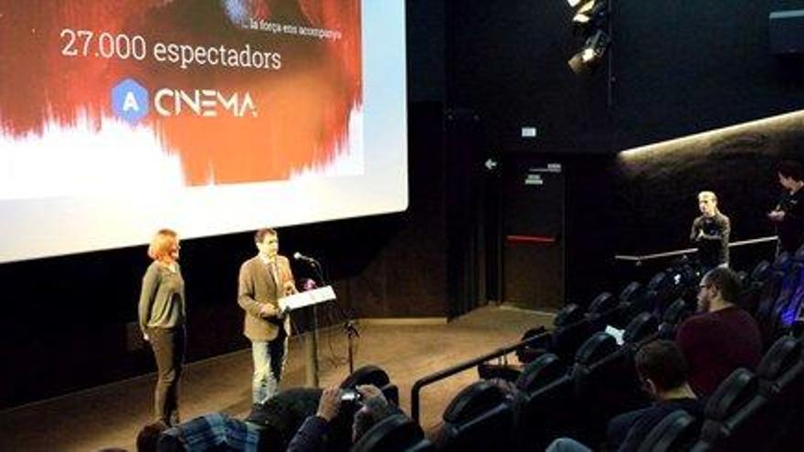 Presentació de les dades de l&#039;Ateneu Cinema d&#039;Igualada.