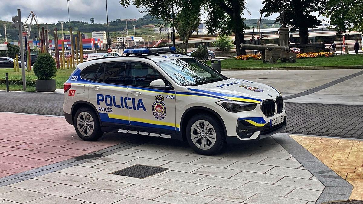 Uno de los nuevos vehículos adquiridos por la Policía Local de Avilés.
