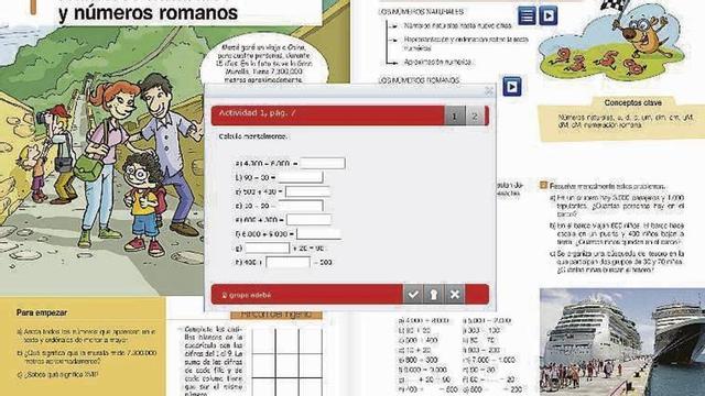 Problemas de cálculo con una ventana central para resolverlos.