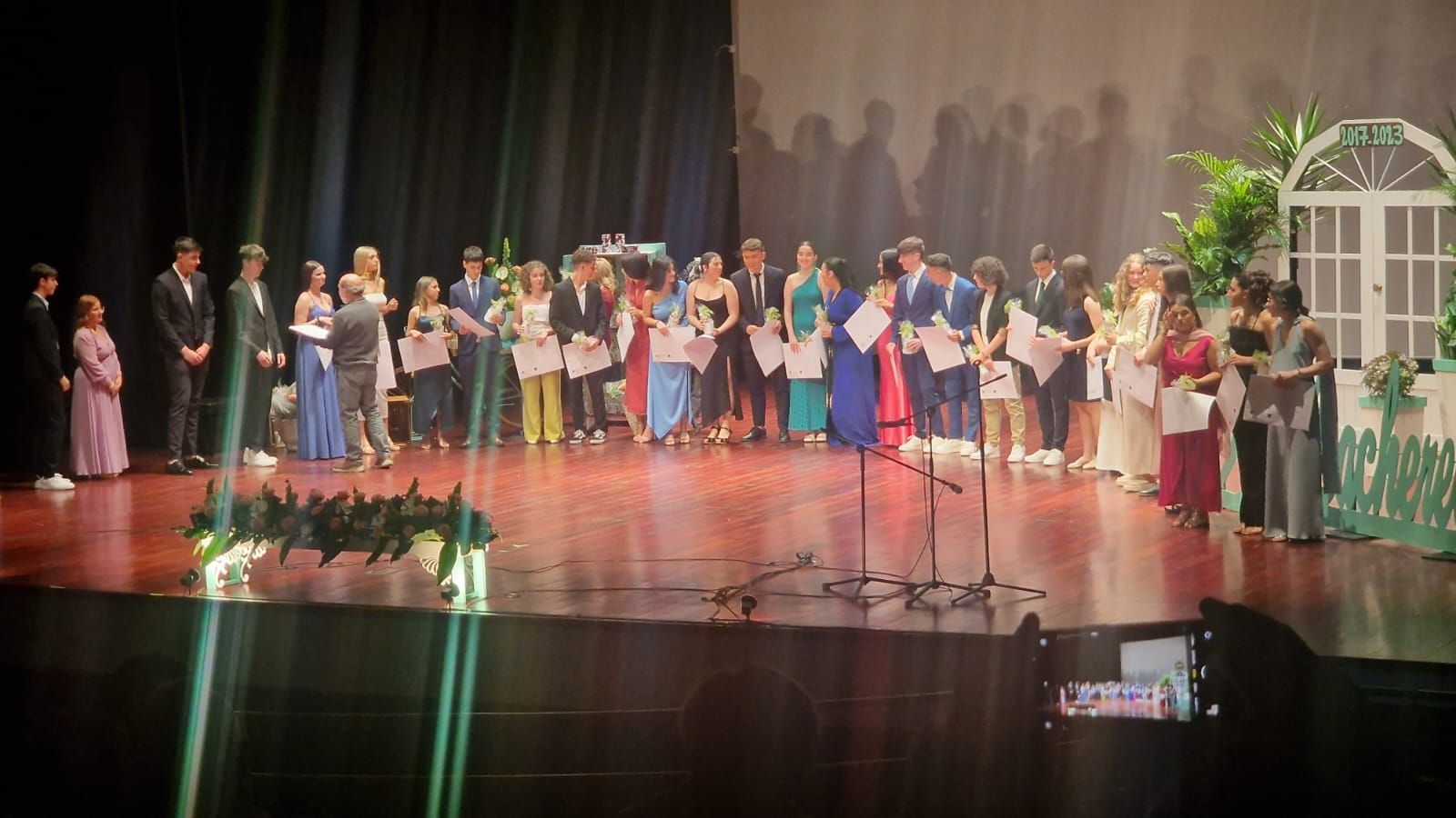 Así fue el acto de graduación de 2º de Bachillerato del IES Castro Alobre (Vilagarcía).