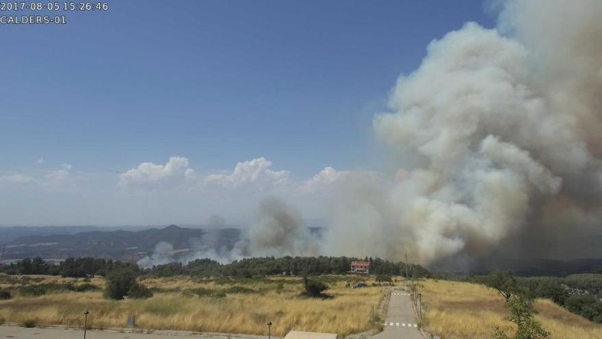 Extingit l&#039;incendi d&#039;Artés després de cremar 367 hectàrees en una setmana