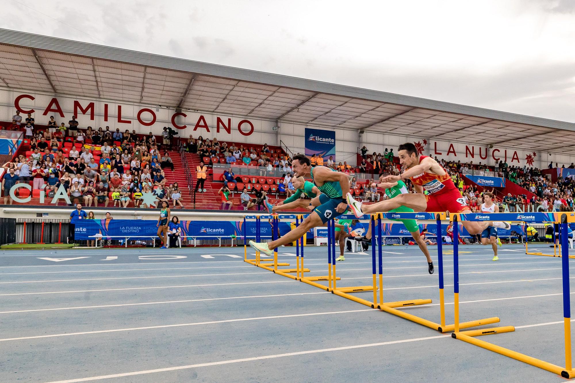 España terminó en primera posición del XIX Campeonato Iberoamericano de Atletismo “Alicante 2022”. El atleta de Onil Eusebio Cáceres se reencuentra con sus mejores sensaciones y gana en La Nucía con un salto de 8,05 metros.