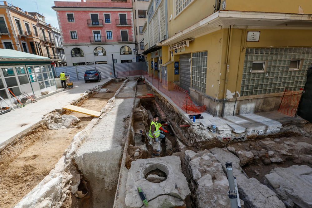 Las excavaciones del Mercado, en imágenes