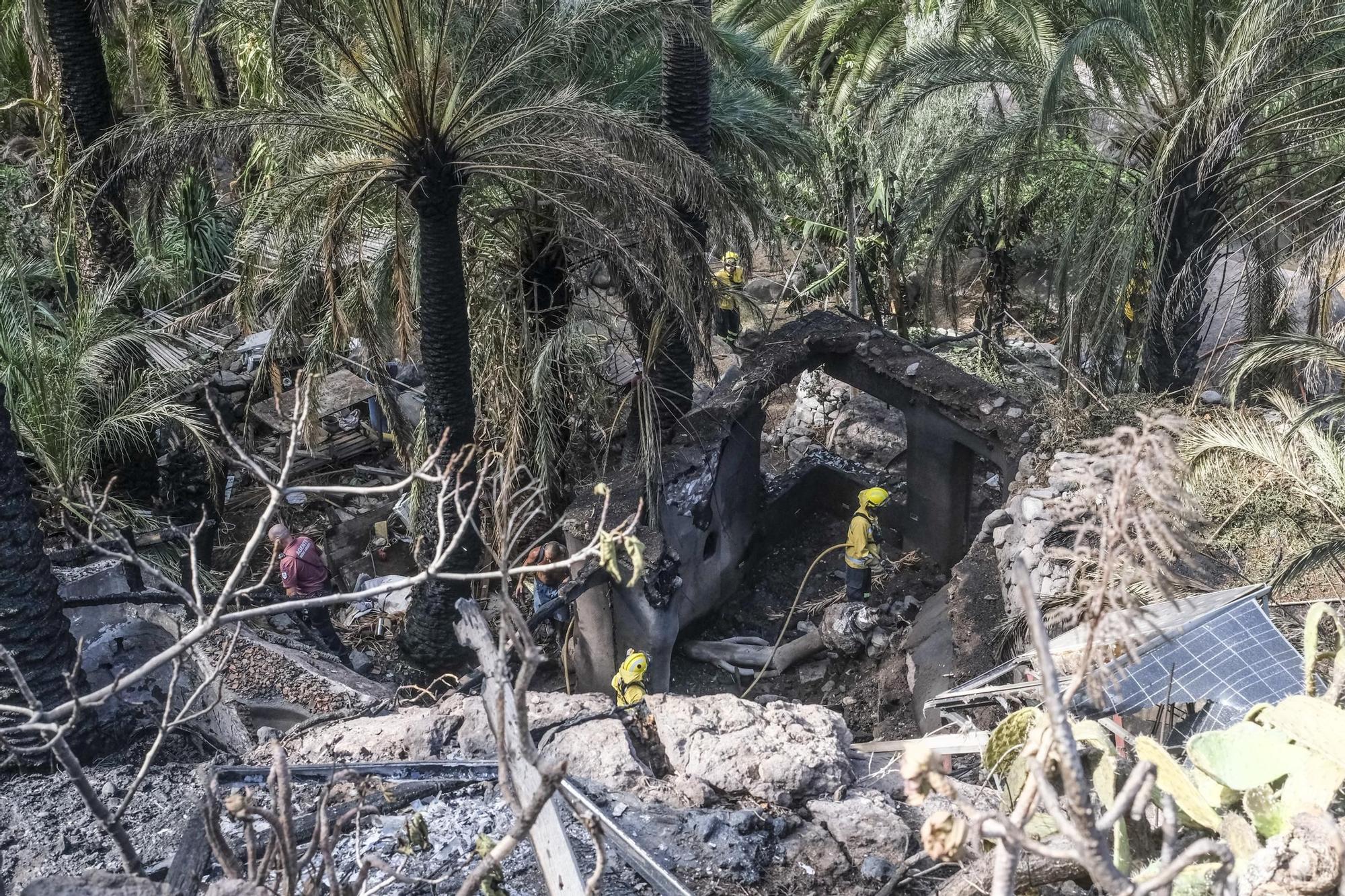 Incendio en Santa Lucía