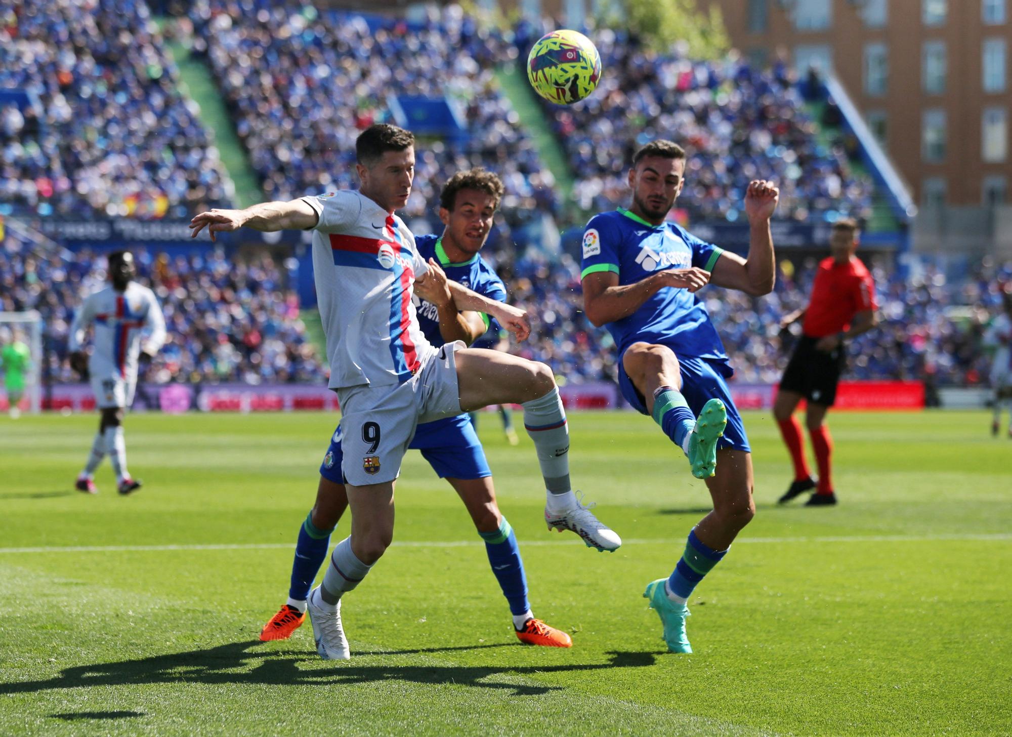 Getafe-Barça, en imatges