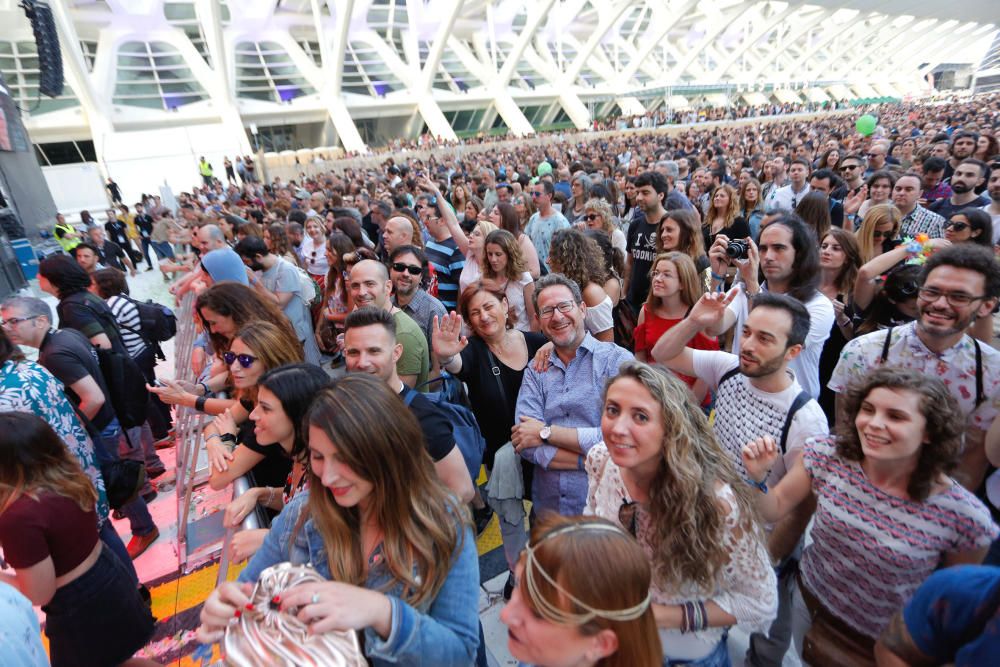 Últimos conciertos del Festival de Les Arts, en València.