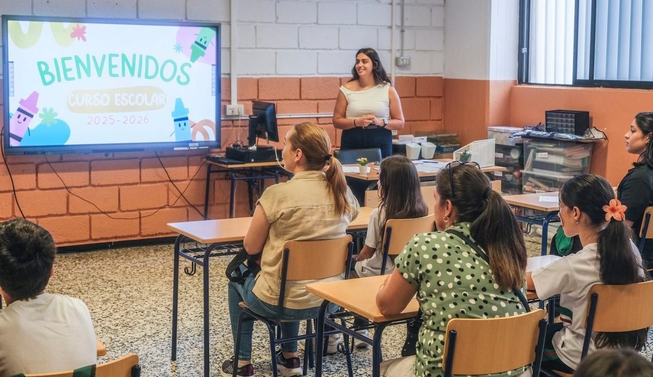 Primer día de clases del curso escolar 2025-26