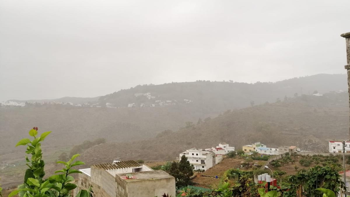 Lluvia en Gran Canaria