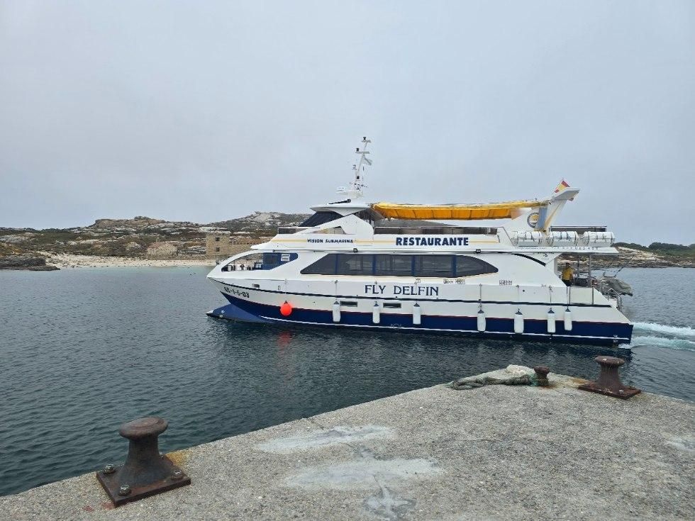 La isla de Sálvora, una de las joyas del Parque Nacional de las Islas Atlánticas de Galicia.