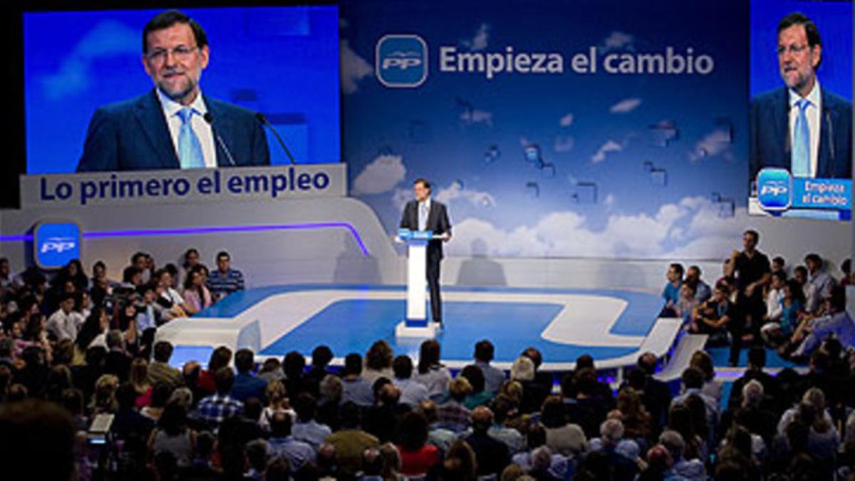 Mariano Rajoy, en Málaga