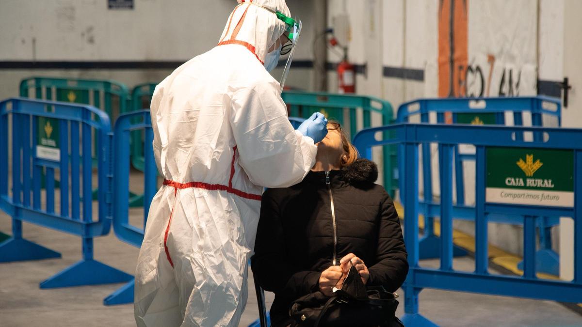 Pruebas de coronavirus en Zamora