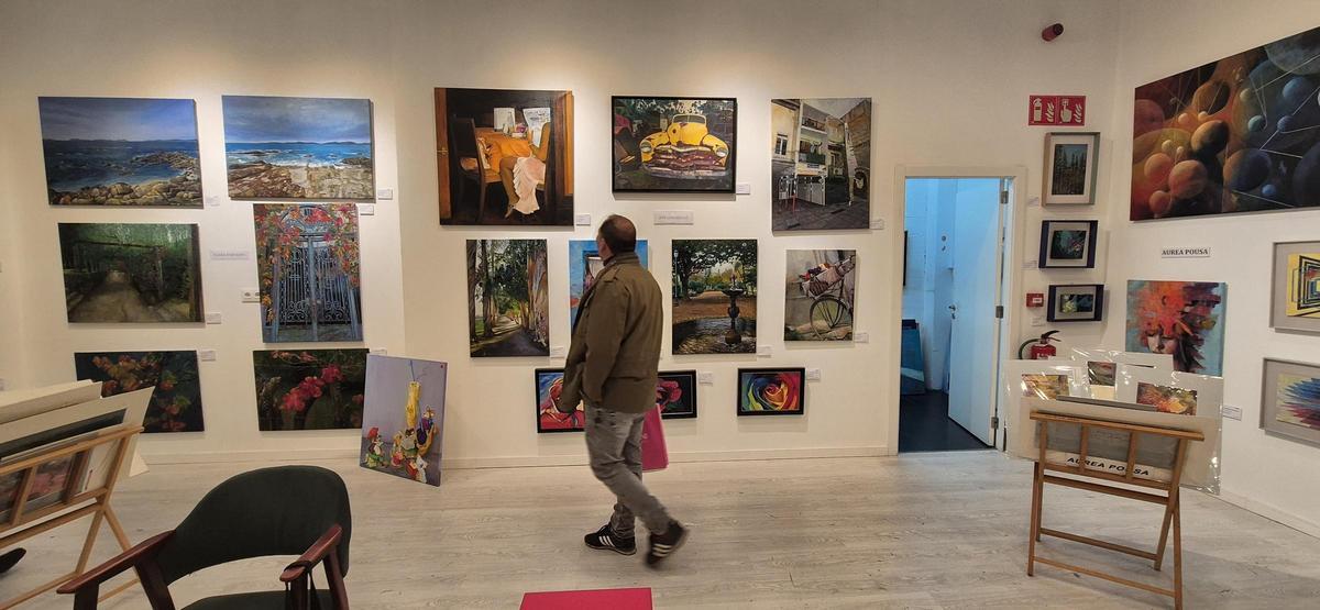 De un Ikea a una exposición de pinturas en pleno centro comercial de Vigo