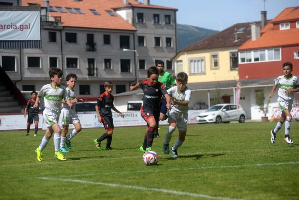 Los celestes vencen por la mínima al Pabellón Ourense en una bonita final