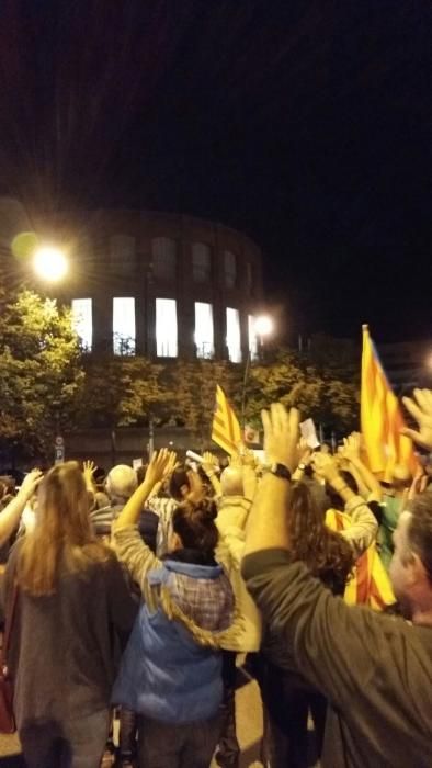 Manifestació a Girona