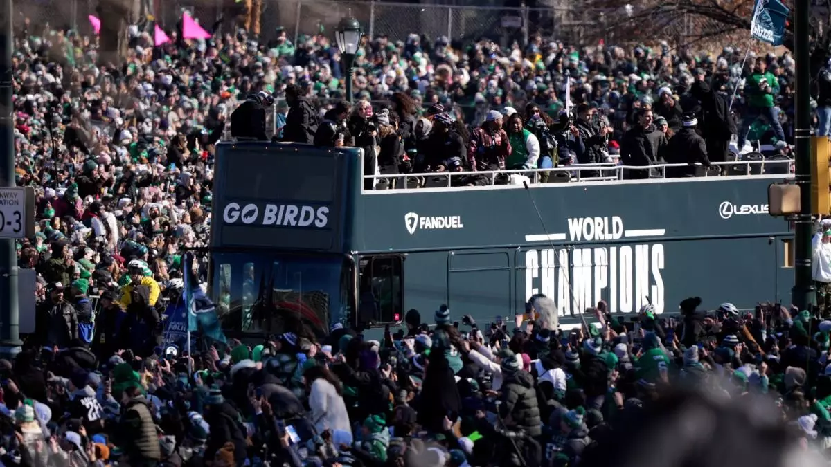 Dos personas heridas por disparos en el desfile de la victoria de los Philadelphia Eagles