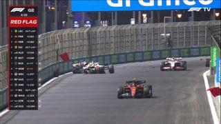Terrible accidente de Schumacher en Arabia Saudí