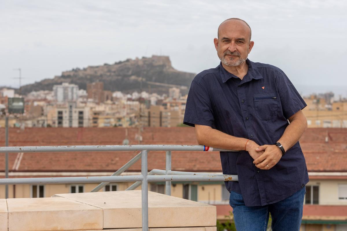 Manolo Copé, en la Zona Norte de Alicante