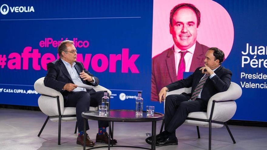 El president Pérez Llorca analiza la actualidad valenciana en un encuentro organizado por el CEU y Prensa Ibérica