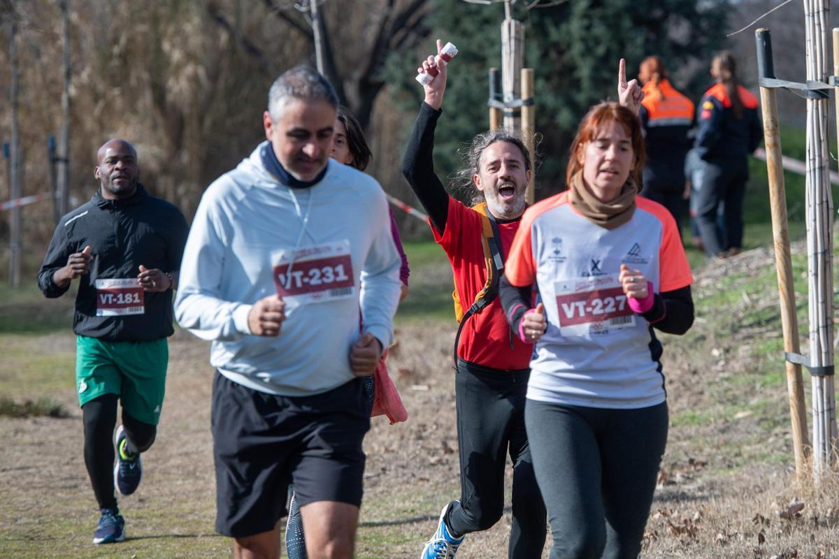Participantes primer Cross Escolar del circuito municipal de Alcalá