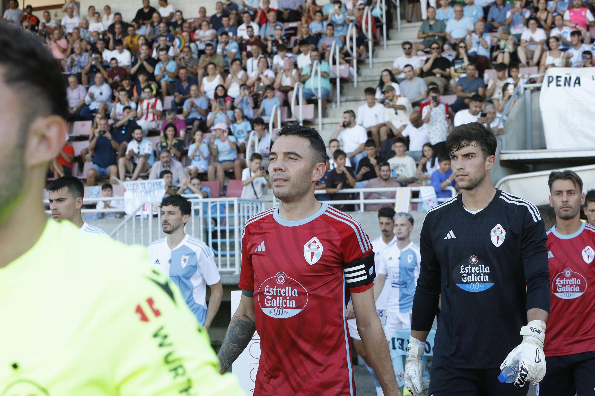 El Celta Golea al Compos en el ansiado choque amistoso